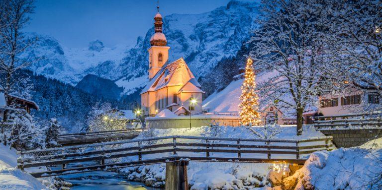 Weihnachten in den Alpen  alpenweit